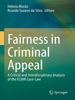 cover image of Fairness in Criminal Appeal